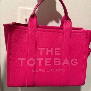 Marc Jacobs Vibrant Pink Tote